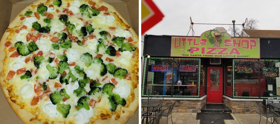 Little Shop of Pizza Menu
