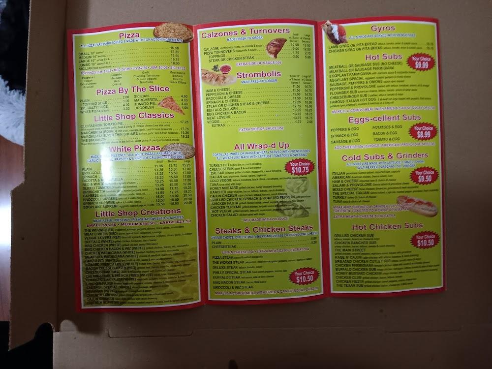 Little Shop of Pizza Menu image 4